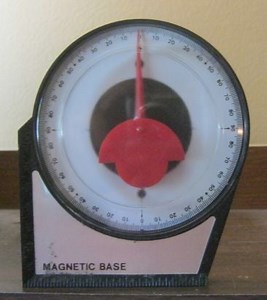 sharpening angle set up