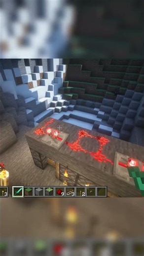 Minecraft Automatic Gate in 30 Seconds 😱 #minecraft #minecraftgameplay #minecraftshorts #gaming