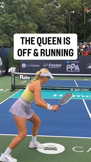 It’s women’s singles time and Anna Leigh Waters is READY. Will she continue her epic streak of wins or will Brooke Buckner stop her in her tracks?! | PPA Tour