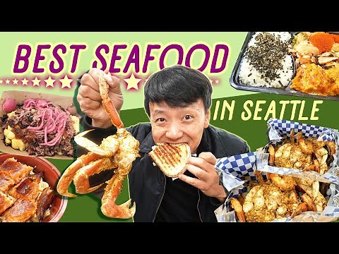 SPICY TUNA & Cajun Crab! BEST SEAFOOD in SEATTLE!