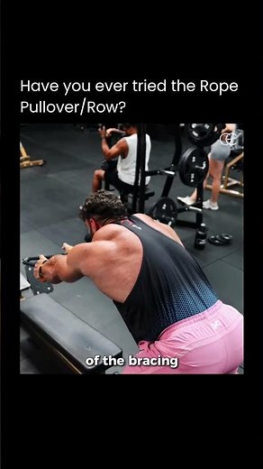 How To Do The Rope Pullover/Row