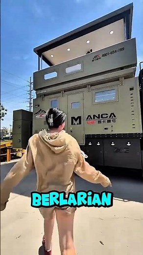 Truk campervan bersama wanita gemoy #shorts #vanlife #world
