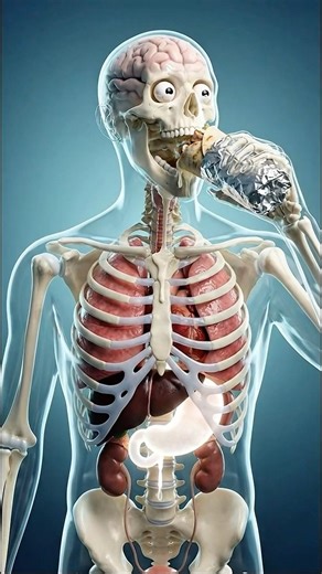 Why You Can't Brush Off Garlic Breath 🧄😷 #Health #Anatomy #Shawarma #FoodScience #BodyFacts