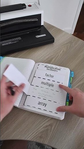 We love an interactive math notebook! #teachertips