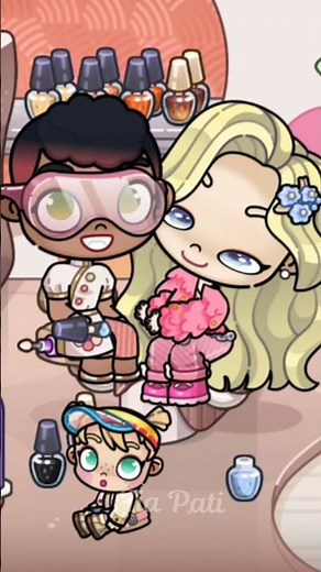 How to paint and clean your nails in Avatar World with Aunt Pati 🥰