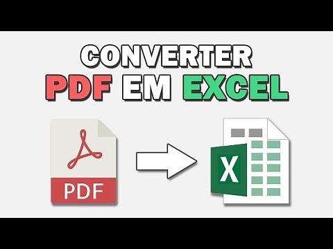 Como CONVERTER PDF em EXCEL