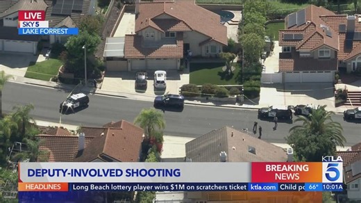 Deputy-involved shooting under investigation in Lake Forest | Haystack News