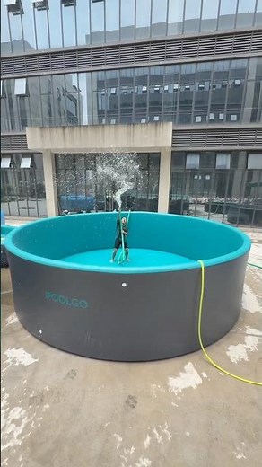 The Inflatable Pool Everyone Will Want This Summer IPOOLGO size 19.68*5.24ft swimming Pool #ipoolgo