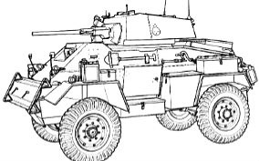 亨伯装甲车内外部细节 Humber Armoured Car External & Interiors
