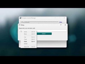 Extend Your Digital License for 12 Months Using an Activation string