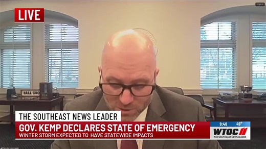 Governor Kemp discusses winter storm preparedness | WTOC-TV