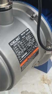 Details of the Adelino HS203E inverter booster pump / 370W #thinhphatplumbing #boosterpump