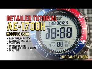 Master Your Casio AE-1700H: Complete Operation & Settings Tutorial (AE1700 Guide)