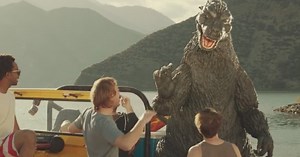 Godzilla Is One Hard-Partying Bro, Until He Runs Out of Snickers