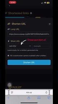 Create Short URL