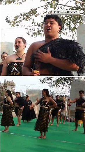 Maori haka performed at Medaram tribal festival in Telangana