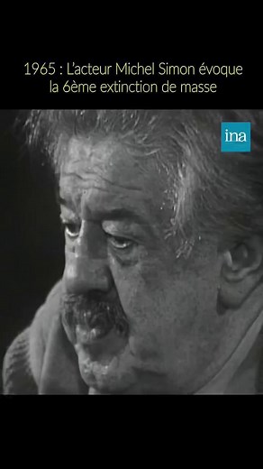 La prédiction de Michel Simon en 1965 | INA