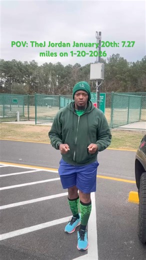 POV: TheJ Jordan January 20th: 7.27 miles on 1-20-2026 #shorts #pov #viralshorts #youtubeshorts #fyp