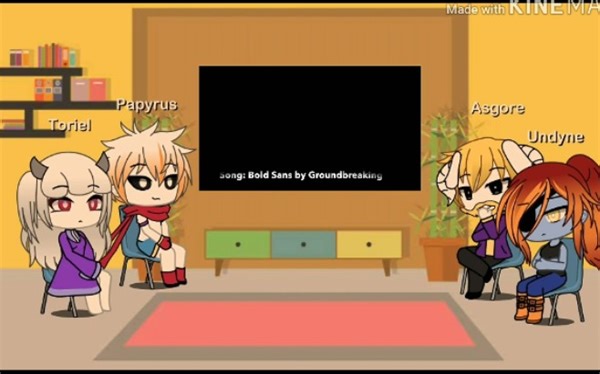 undertale reacts to bold sans