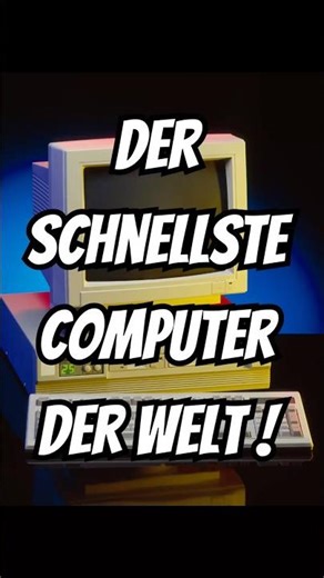 The fastest computer in the world 💻
