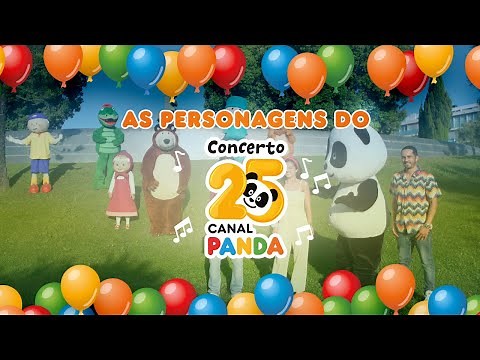 AS ESTRELAS DO CONCERTO DOS 25 ANOS DO CANAL PANDA 🎶✨