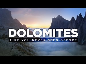 AMAZING aerial footage of the Dolomites Italy | 4k Cinematic Drone Video