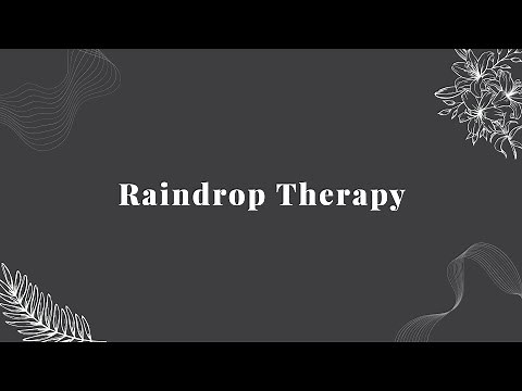 Raindrop Massage
