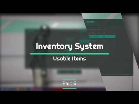 UE5 | Inventory System - Tutorial - Pt6 - Usable Item