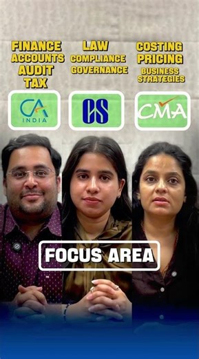 Confused Between CA, CS & CMA? 🤔 Expert Guidance by Yeshas Academy