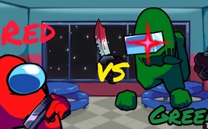 ［动画 短片·AUS·fnf IMPOSTOR］Red vs Green ( parte 2) _ VS IMPOSTOR V4_哔哩哔哩_bilibili