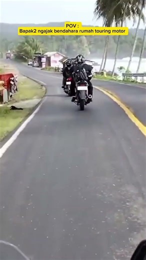 Eeenaknya kebangetannn !!! Touring motor bareng istri !!