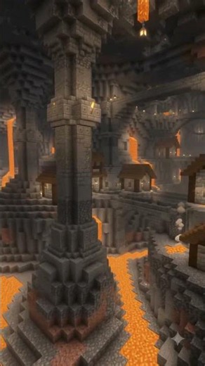 Epic Minecraft Underground Dwarven City Build