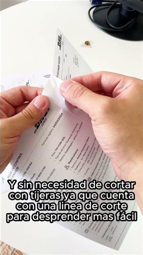¡🖨️Así funciona el papel adhesivo tamaño media carta🔥!