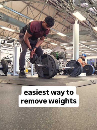 Easiest way to remove weights!