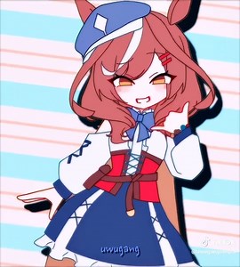 the looped version - mambo from Uma Musume #animationmeme #mambo #umamusume #umamusumeprettyderby #matikanetannhauser