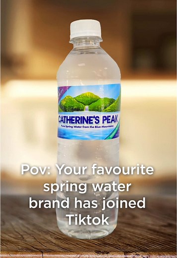 Catherine’s Peak Water on TikTok