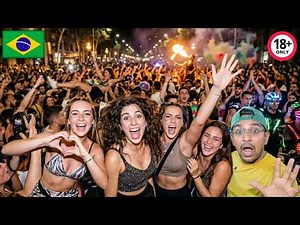 Biggest & Wildest Nightlife Street Party on Earth (BRAZIL 🇧🇷)