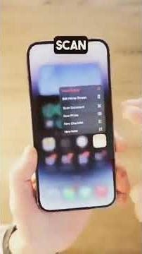 📄 How to Scan Documents Using the Notes App (iPhone)