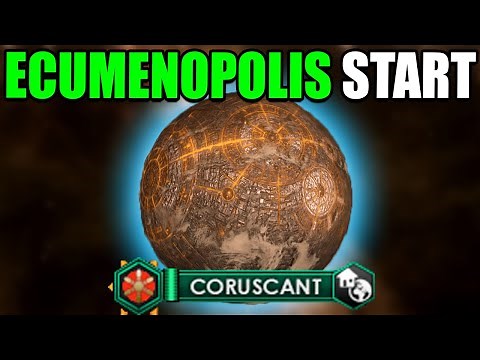 Starting With AN ECUMENOPOLIS In Stellaris
