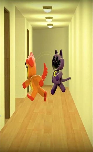 Catnap and Smiling Critters Playing Hide & Seek #shorts