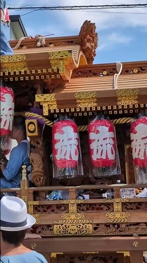 ‎【HD高画質】平野郷夏祭り 流町 だんじり ショート 杭全神社 令和7年 2025年‎7月‎12日