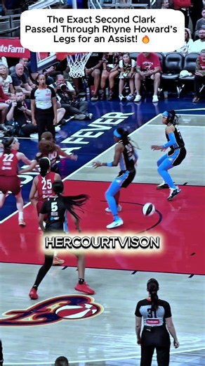 THE NUTMEG IS FILTHY🤬Clark's Insane Assist Through Rhyne Howard's Legs! #caitlinclark #wnba #sctop10