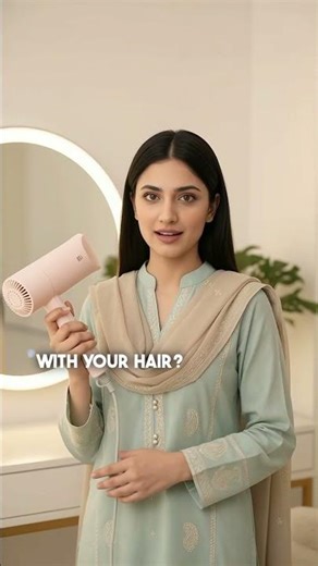 Xiaomi Portable Hair Dryer Review 😍 | Smooth & Frizz-Free Hair in Minutes | #shorts
