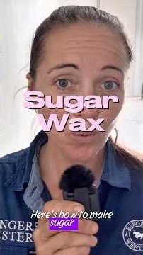 How to make and use sugar wax!