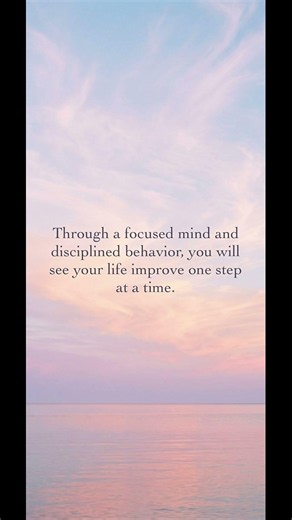 The Power of a Disciplined Mind | One Step at a Time
