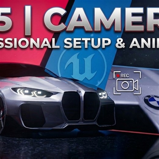 Unreal Engine 5 | Camera Settings And Camera Animation | Community tutorial