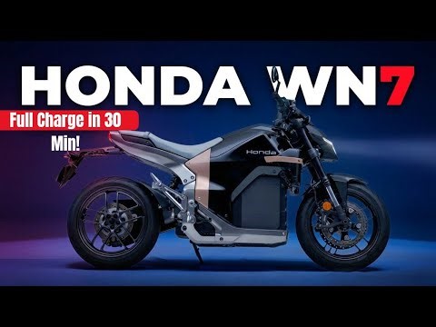 1,000cc Power in an Electric Body! Meet the 2026 Honda WN7!