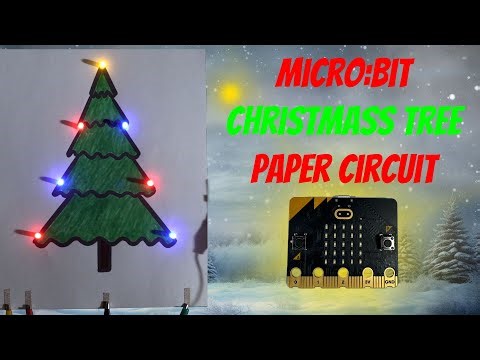 Singing Christmas Tree Paper Circuit