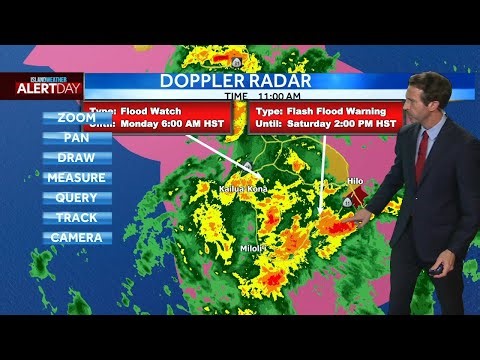 Saturday Weather Alert Day | Storm weakens for Oahu but flooding threats remain for the Big Island