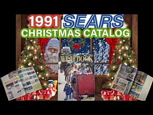NOSTALGIA OVERLOAD!! Take a look at the 1991 Sears Christmas Catalog!